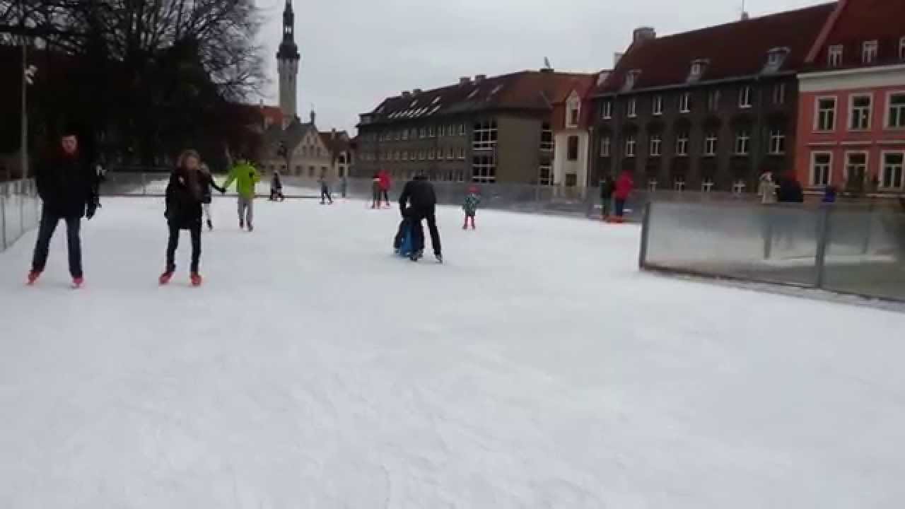 Tallinn ice rink 2015 YouTube