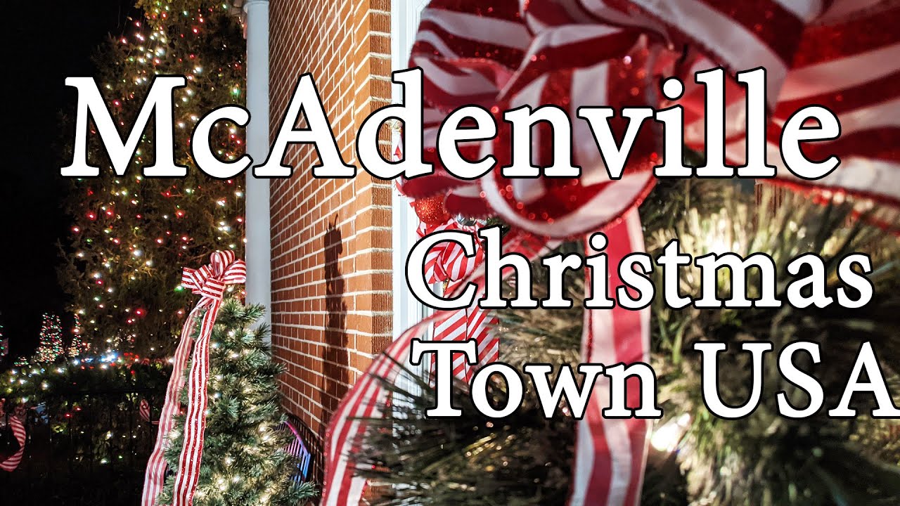 Christmas Town USA 2020 McAdenville NC YouTube