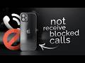 How to Not Receive Blocked Calls on iPhone (tutorial)