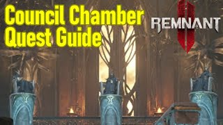 Remnant 2 council chamber / tribunal quest guide, imposter king puzzle solution