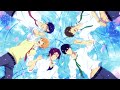 STYLE FIVE - EVER BLUE Lyrics Video [Kan/Rom/Chi] Free! Iwatobi Swim Club Ending