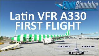 Latin VFR A330-900 FIRST LOOK AND FLIGHT | Real A330 Pilot