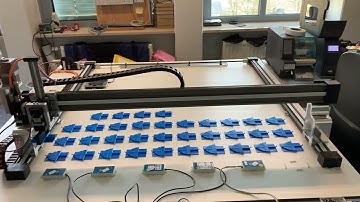 BALTECH robot for automated end tests of RFID reader firmware