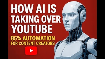 How AI is Taking Over YouTube Work in 2025 | 85% Automation for Content Creators!