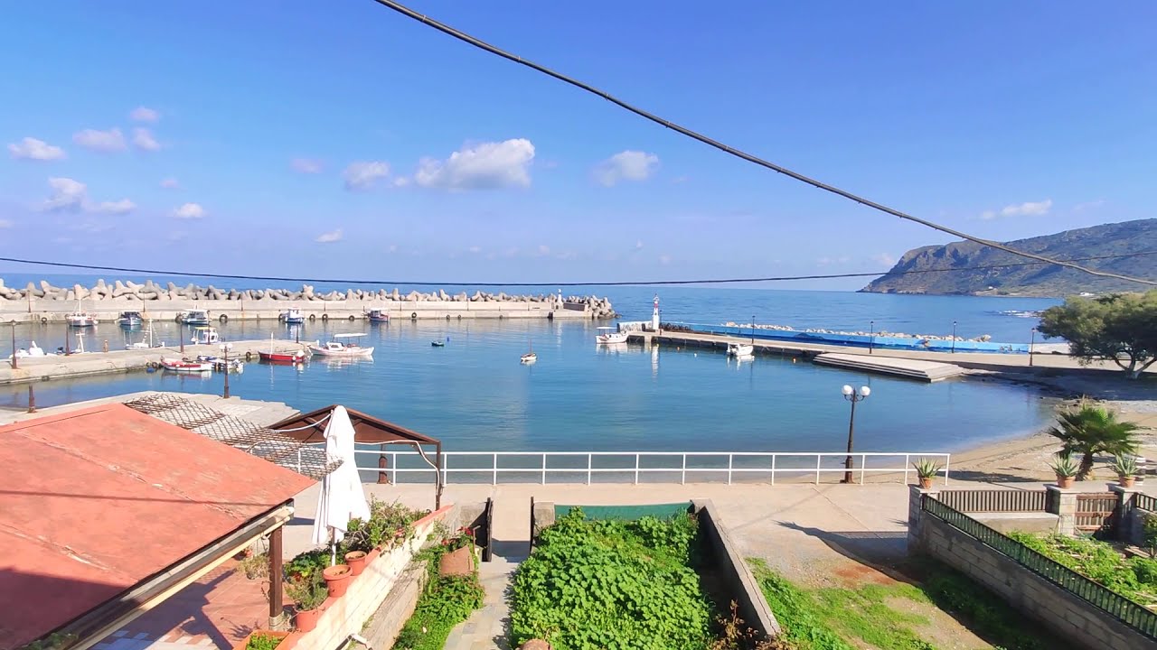 Beach front property for sale. Milatos Crete YouTube