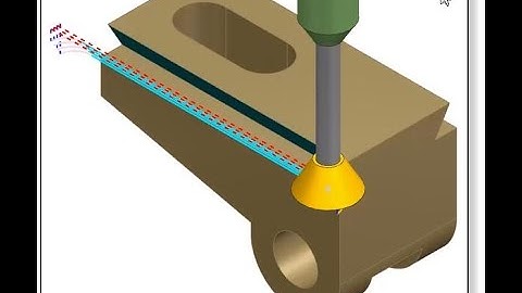 Dovetail Mill Tool in NX CAM
