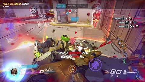 Overwatch multikill reinhardt - shrugg