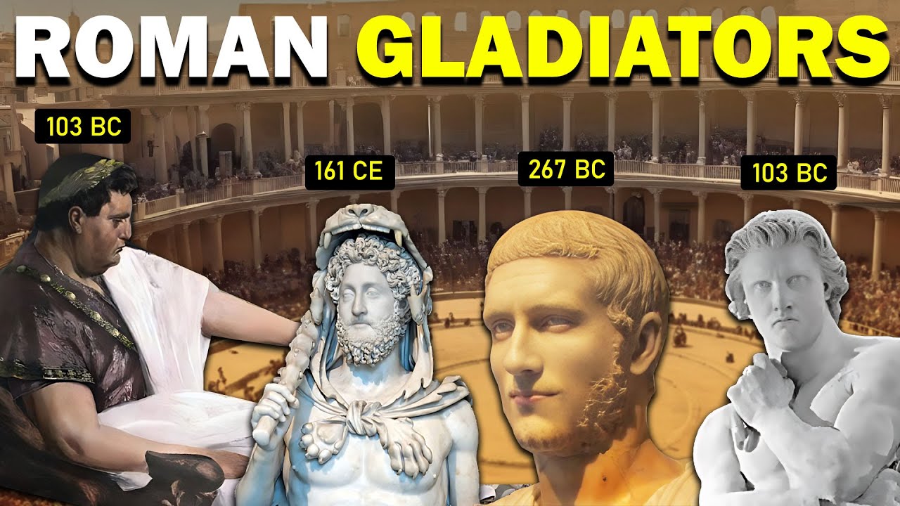 5 Most Badass Gladiators Of Ancient Rome - YouTube
