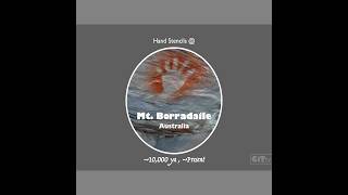 Hand Stencils At Mt Borradaile Ŋu