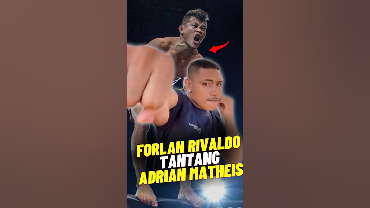Adrian Matheis di tantang Forlan Rivaldo Main Boxing!