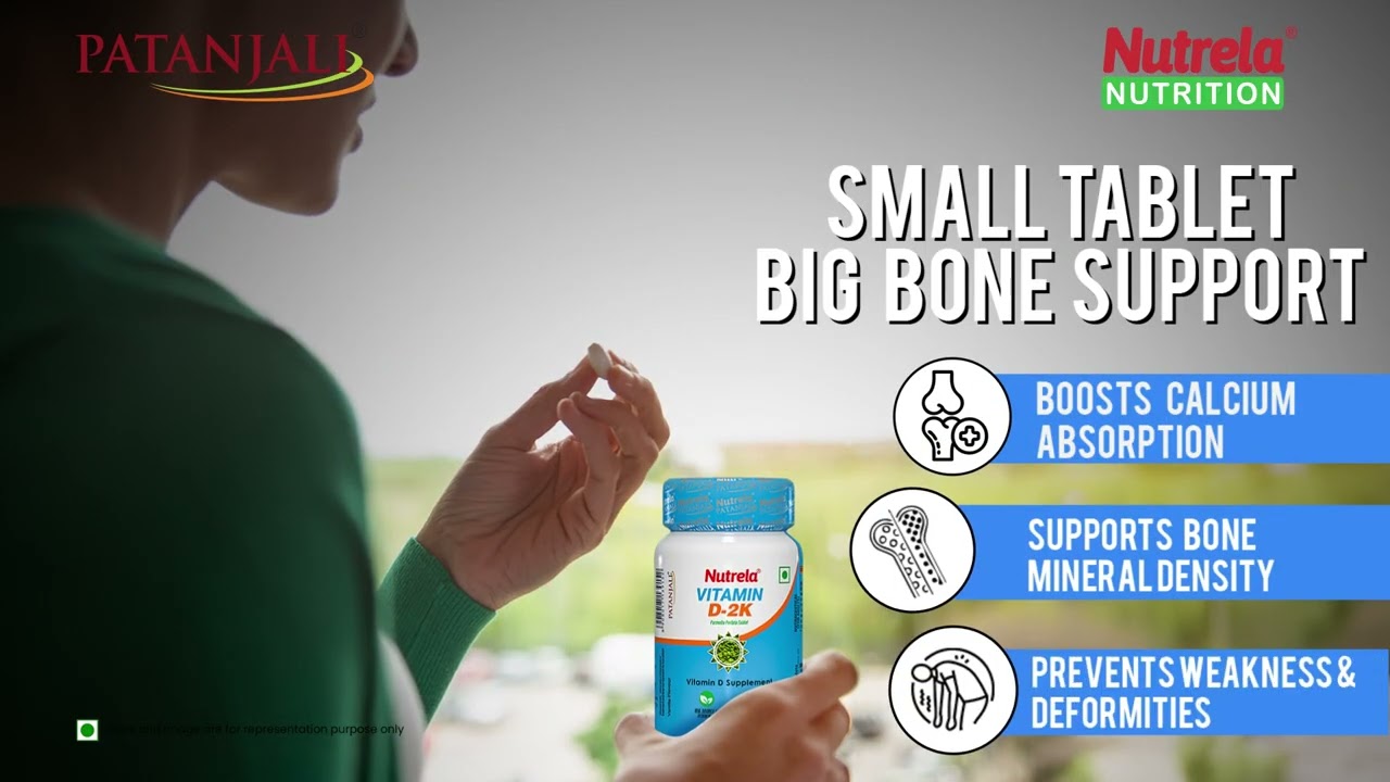 Patanjali Nutrela Ortho Care | Stronger Joints, Better Life | Bone Health Support Naturally.