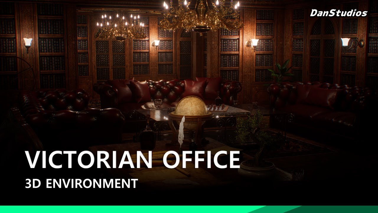 Victorian Office Environment (FAB Professional License Key) preview 1