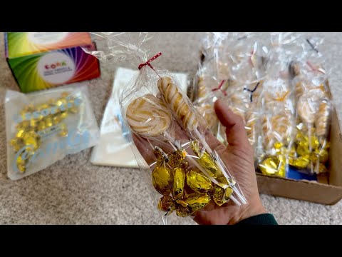 Planning a party Beauty the Beast Inspired Clear Treat Gift Bags
