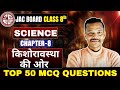 Class 8 Science Chapter 8 MCQ Question । किशोरावस्था की ओर । Class 8 Science Chapter 8 Question Ans