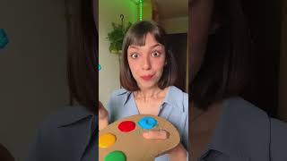 WHAT???🤨Why did she eat the color? #funny #shorts #memes