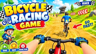 Super Fun Bicycle Racing Game for Kids! 🚴💨 | Let’s Race screenshot 1