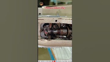 Button sewing machine || smart work #sewing_machine_master