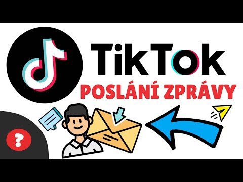 Jak POSLAT ZPRÁVU NA TIKTOKU | Návod | TikTok / MOBIL