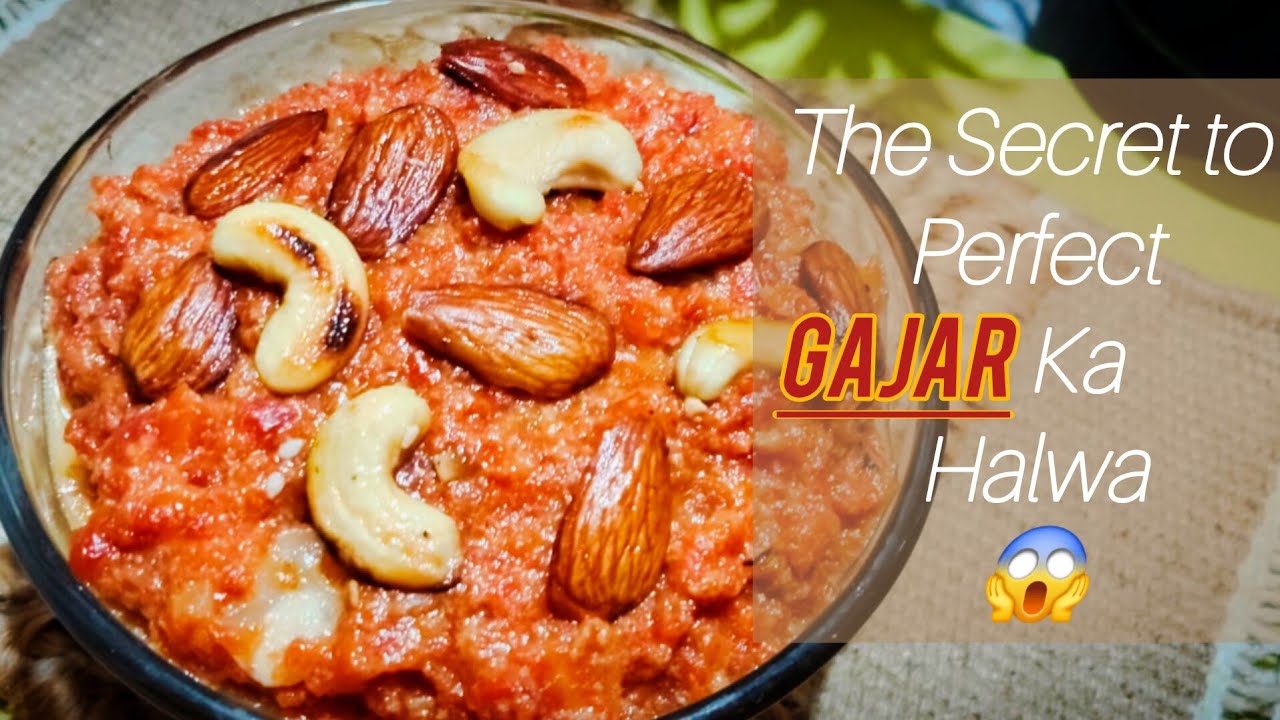 The Secret to PERFECT Gajar Ka Halwa 😱 | Winter Special Desi Halwa Recipe 🤤 