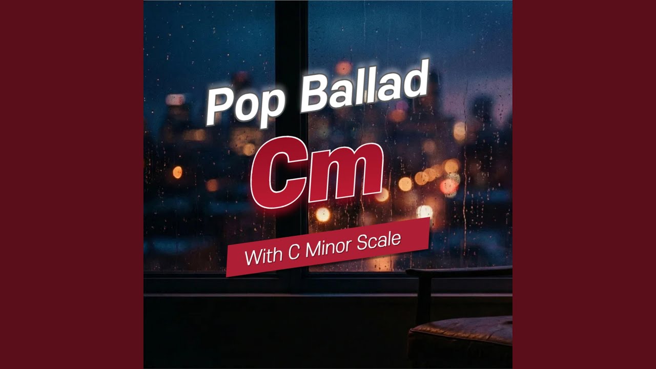 Emotional Pop Ballad Backing Track in C Minor