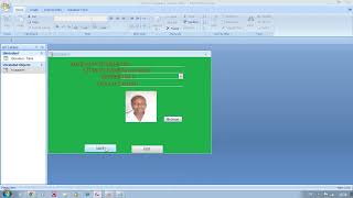 Learn How to Save and Display Photos with  Access VBA. Step by step. Step 5