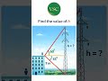 3. Find the value of h #vikalpstudycircle #maths #geometry #figures