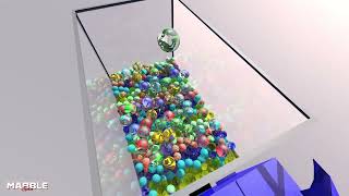 Marble Run Race - ASMR Marble Run Rolling Glass Ball- RACE 25
