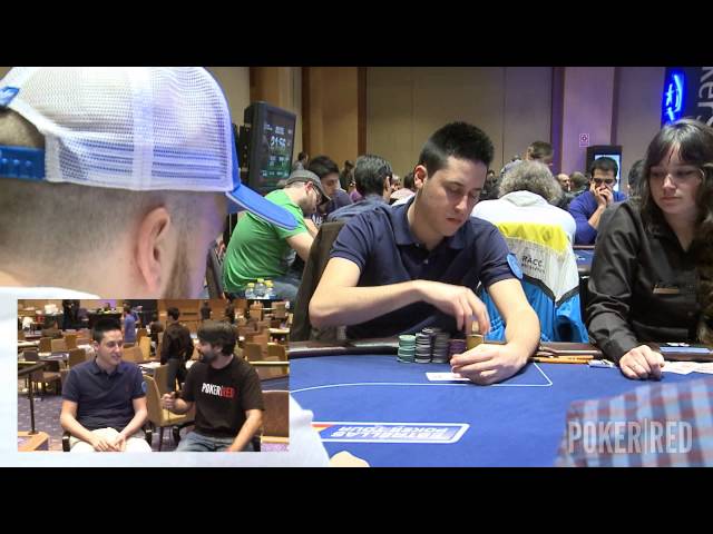 Estrellas Poker Tour Madrid 2014 día 1B  Entrevista a Adrián Mateos