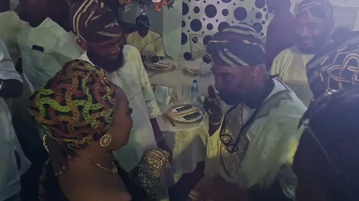 ARRIVAL OF K1 DE ULTIMATE AT THE BURIAL CEREMONY OF GBENGA ISLANDER'S MOTHER