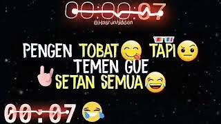 Pengen tobat tapi temen gue setan semua