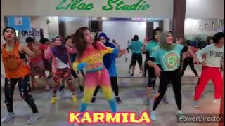 KARMILA by Syahiba saufa | dangdut | dangdut koplo | senam kreasi | zumba | lilac