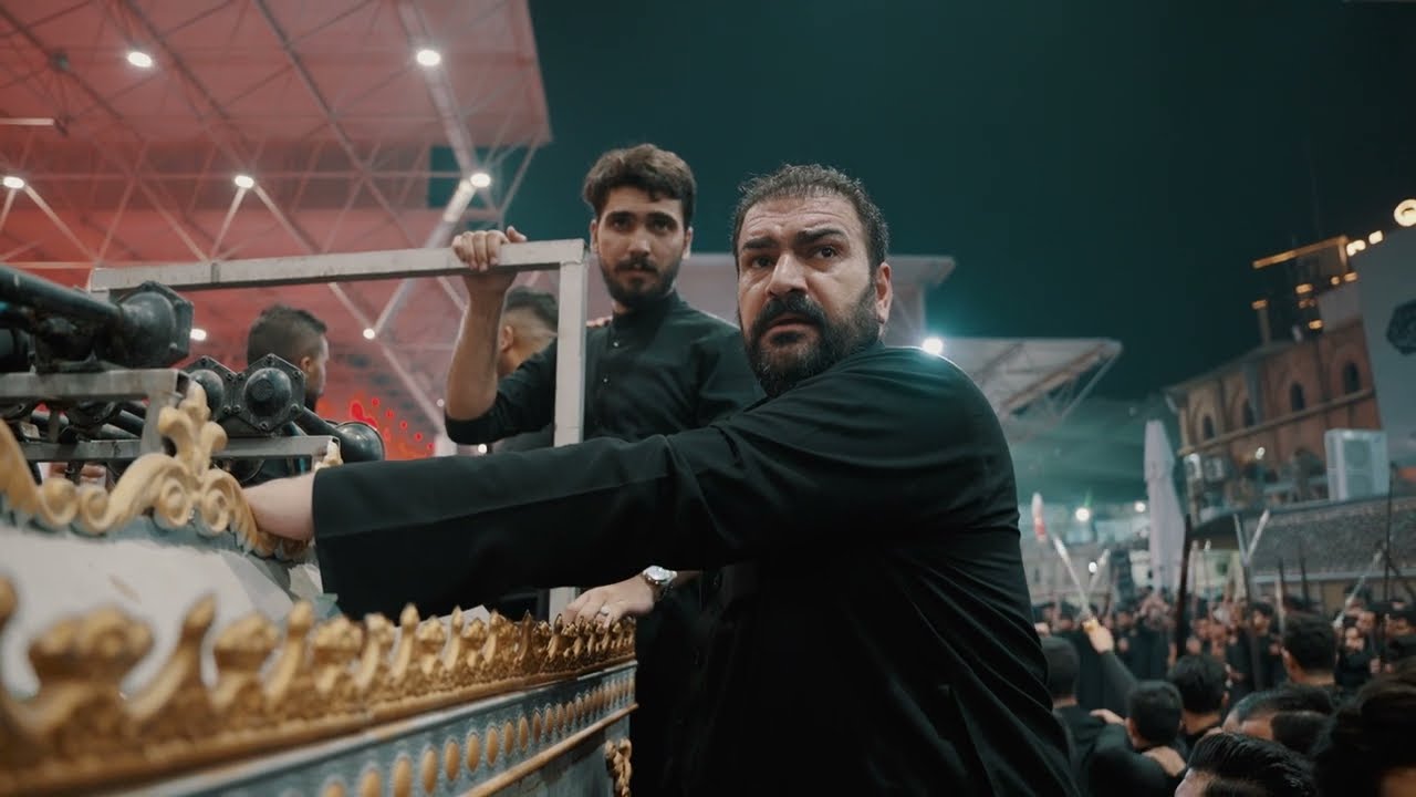 الـعـزاء الـسـنـوي / مشـق موكـب أنـصـار أهـل الـبيـت ع - طـرف حـي الامـيـر / مـحـرم الـحـرام 1447 هـ