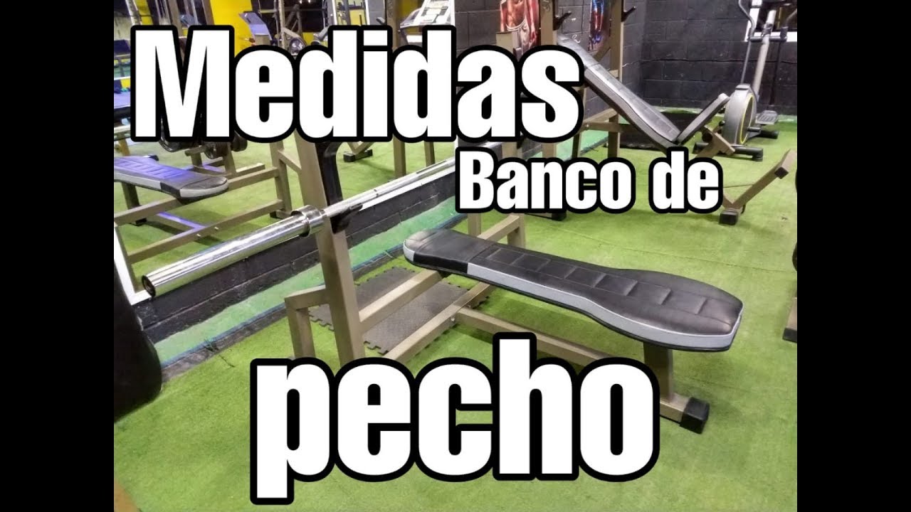 Cómo hacer una banca plana para pecho???🤔