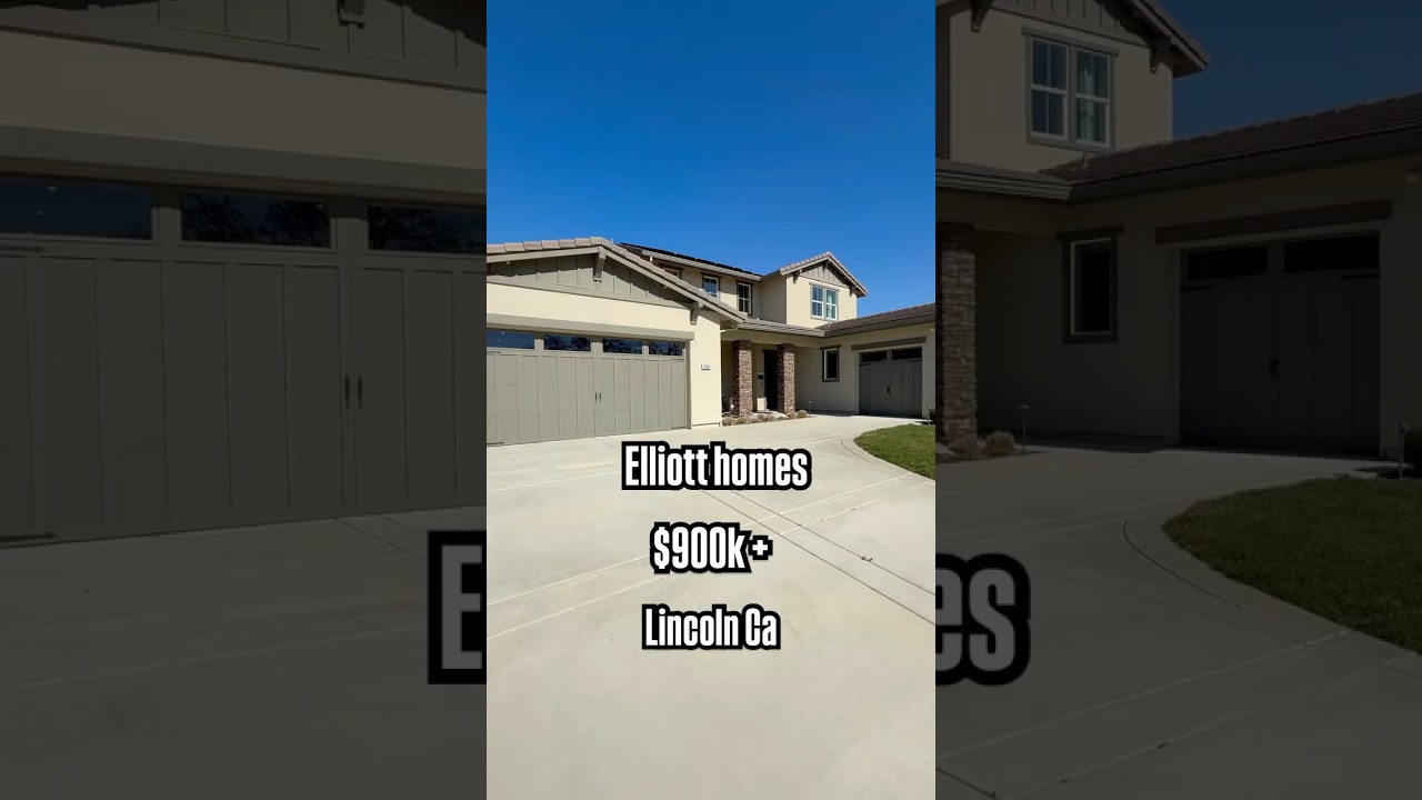New Elliott Homes in Lincoln CA starting at $900k+. Contact me to learn more!