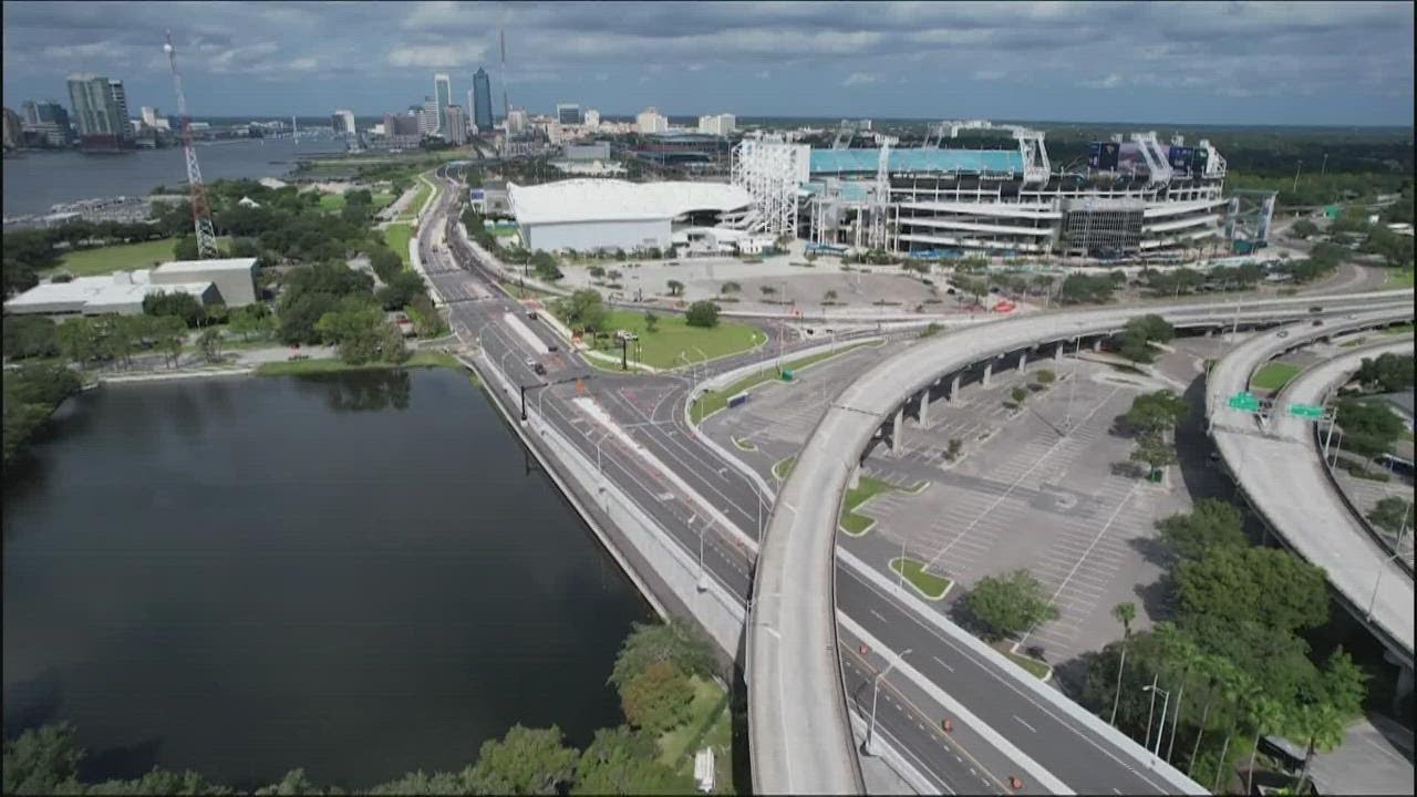 Traffic changes near TIAA Bank Field YouTube