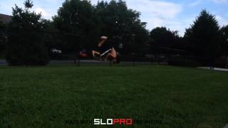 Standing Flash Kick Attempt