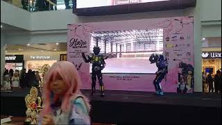 Kamenn Rider Cosplay: Valvarad vs Dread Haru Matsuri Batam: Cosplay Competition