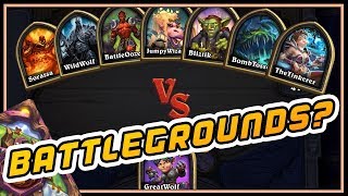 Hearthstone has a NEW MODE: BATTLEGROUNDS | Saviors of Uldum | Hearthstone | Kolento