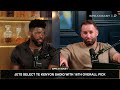 The Jets WON BIG With Kenyon Sadiq Pick! | The Speakeasy REACTS