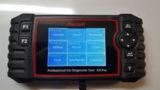 valise de diagnostique auto multimarque en français, cr pro icarsoft tutoriel complet HD résolu tuto screenshot 5