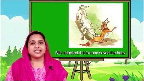 Std 3 English Unit 01 Class 13 White Board ASD