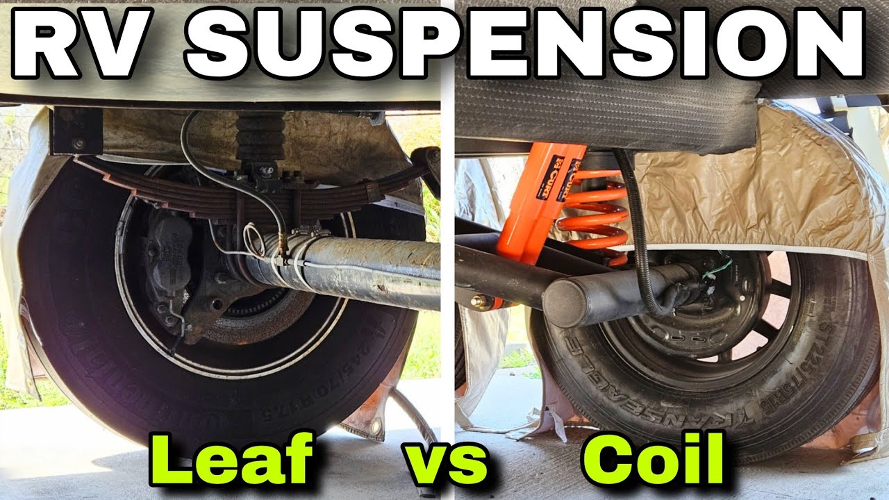 Конструкция автодома: пружинная или рессорная подвеска! Что лучше?