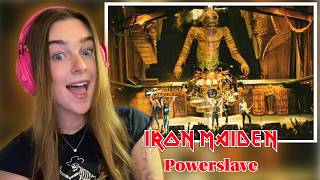 First Time Listening to IRON MAIDEN - POWERSLAVE - Reaction - I Love Iron Maiden!!!!!