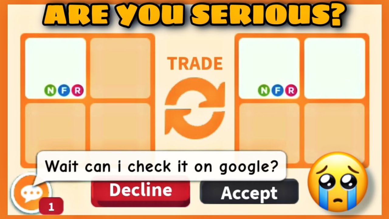 On google called adopt me trading values
