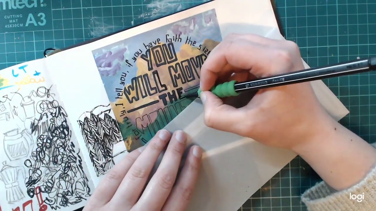 Move the mountains - biblelettering