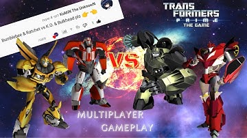 Transformers Prime The Game Wii U Multiplayer (Brawl Tournament) Part 201