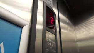 Nice 2000 KONE Monospace MRL Traction Elevator @ Armada Shopping Center, Lappeenranta, Finland
