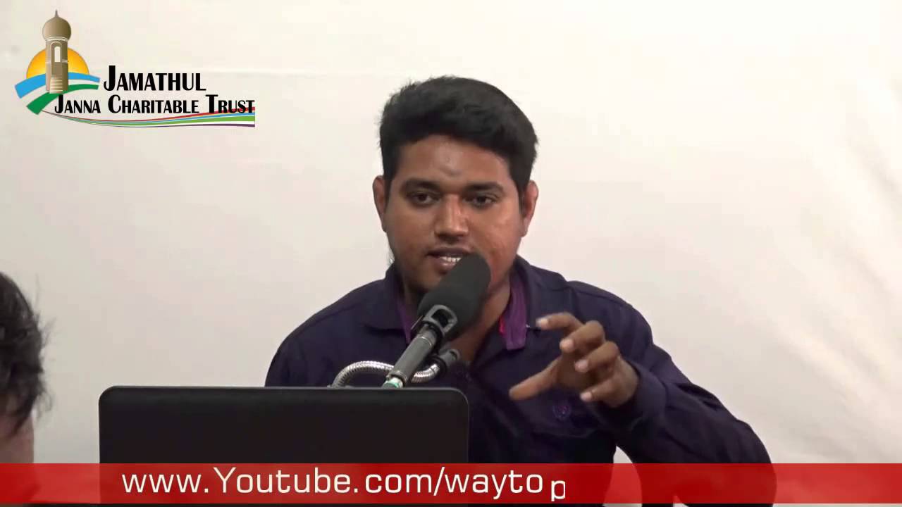 Why I Convert to Islam? Abdur Rahman @ Ramachandran 06-09-2015 Way to Paradise Class