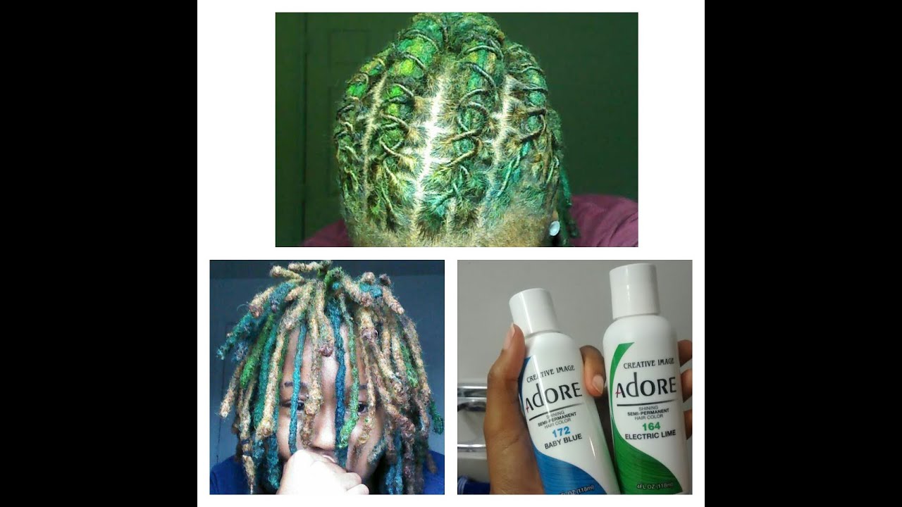 Blue Green Goddess Locs Braiding Hair - wide 6