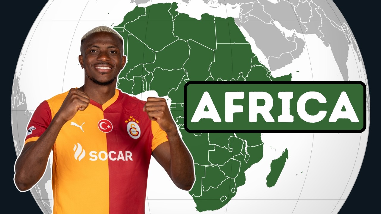 The Best Footballer From Each Of The 7 Continents (2026)